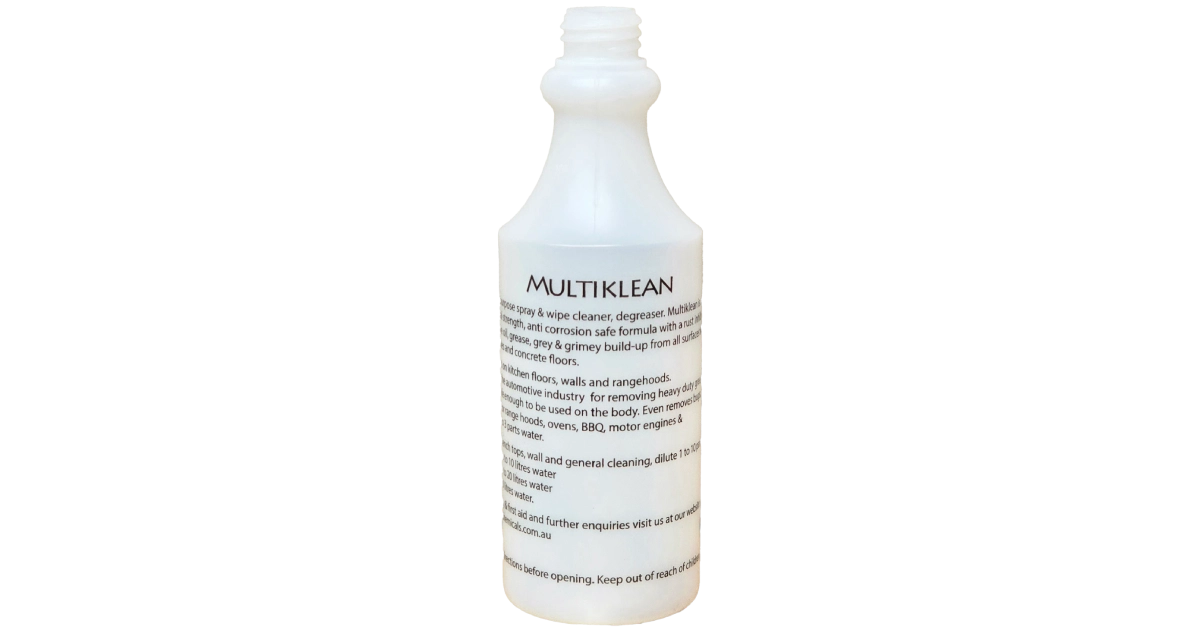 Spray Bottle Multiklean With Trigger
