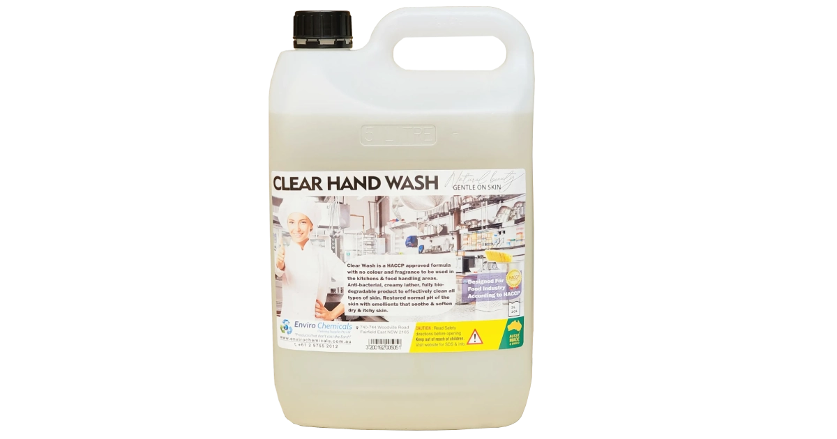 Clear Hand Wash