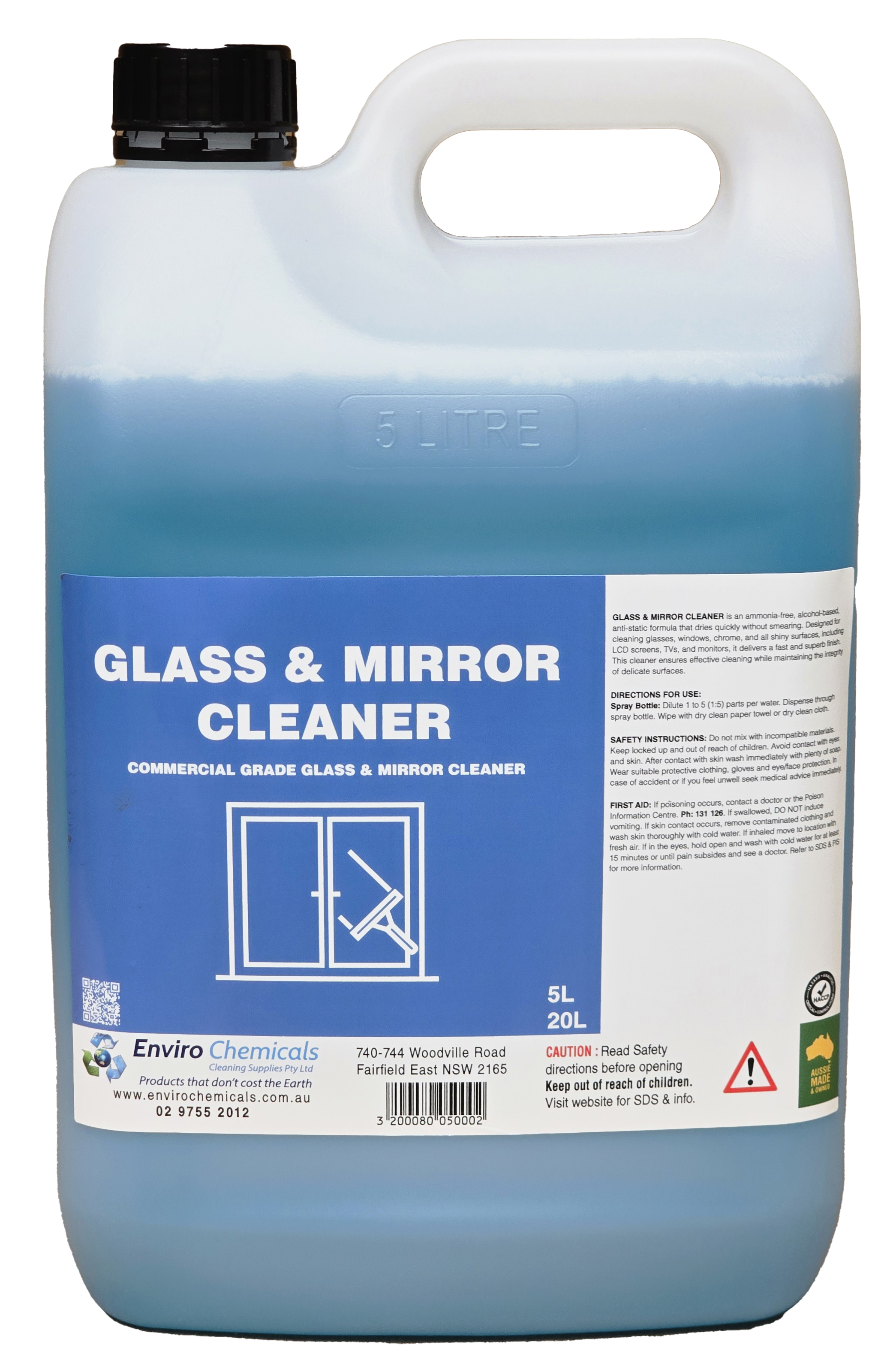 Glass Mirror Cleaner Sloution