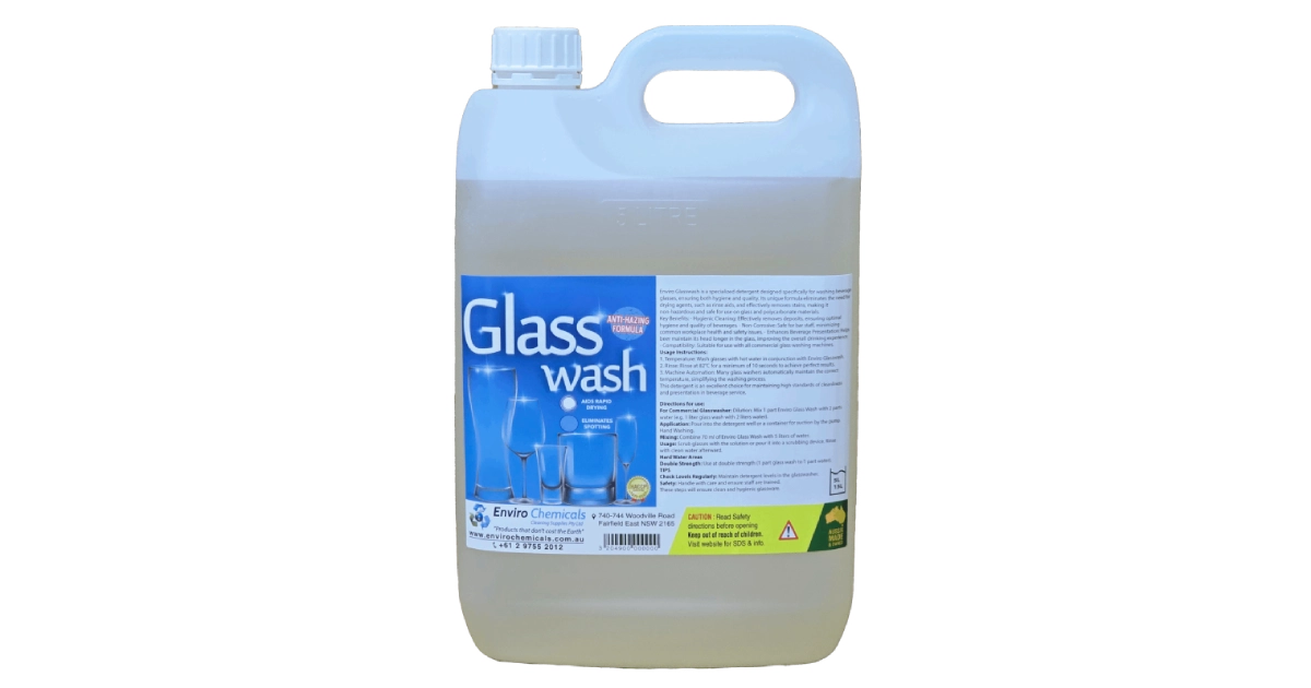 Machine Glass Washing Liquid