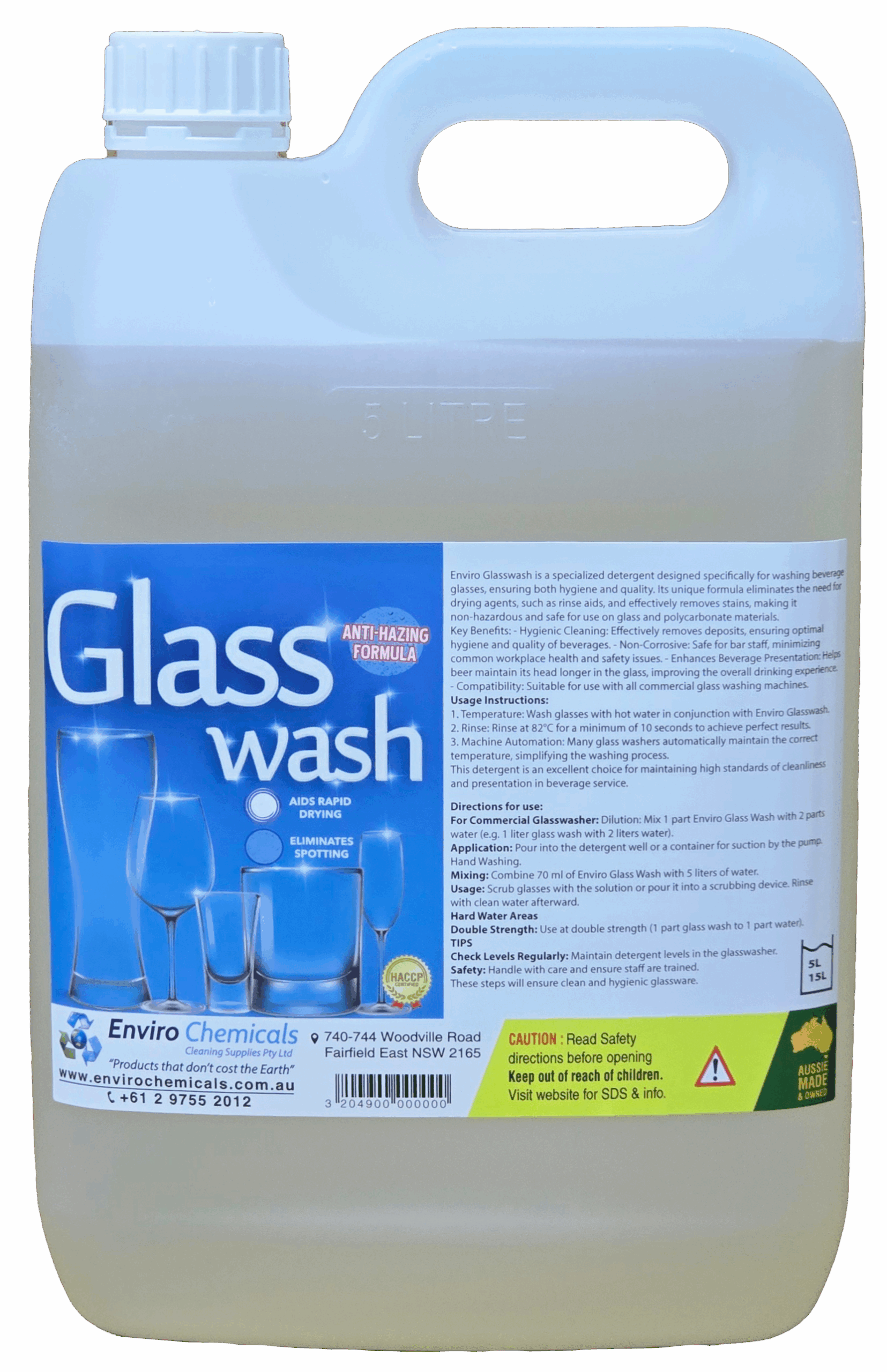 Machine Glass Washing Liquid