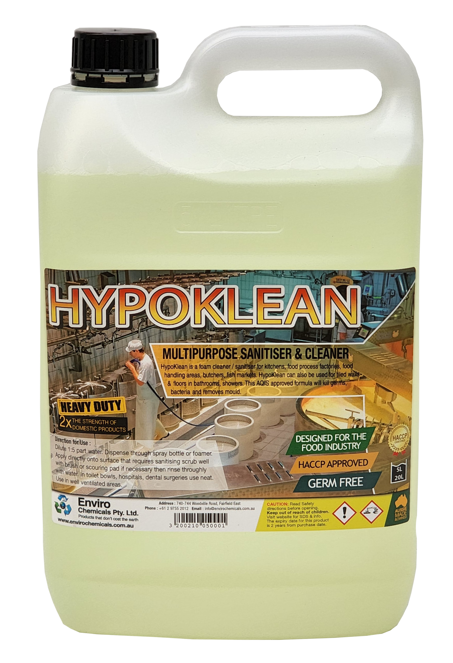 HypoKlean H/D Sanitiser Cleaner