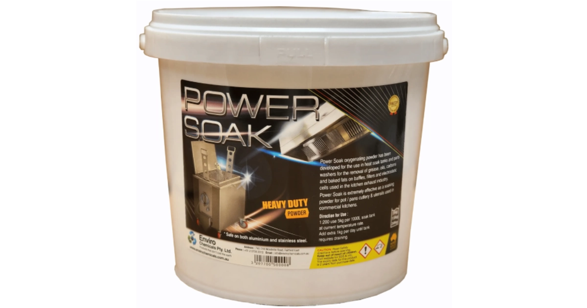 Power Soak Filter Cleaning Powder