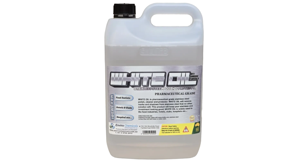 White Oil - Stainless Steel Cleaner