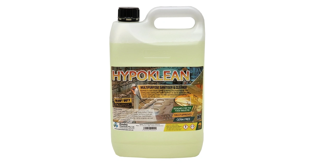 Hypoklean H/D Foaming Sanitiser Cleaner