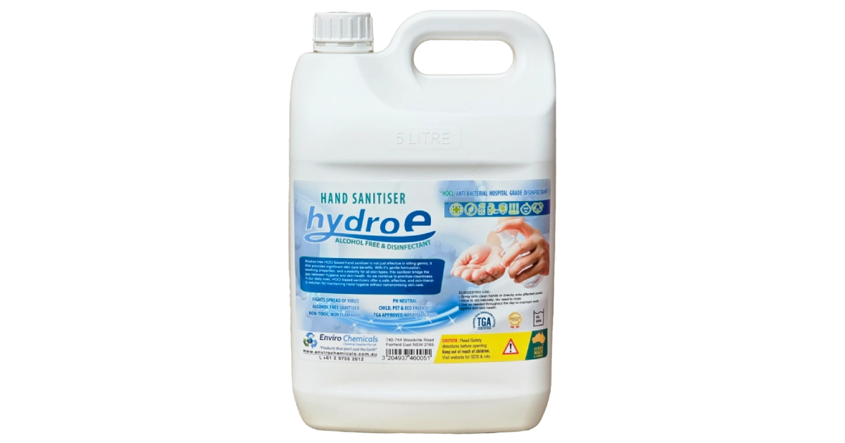 Hydro-E  Hand Sanitiser (Advanced HOCL Base Alcohol Free)
