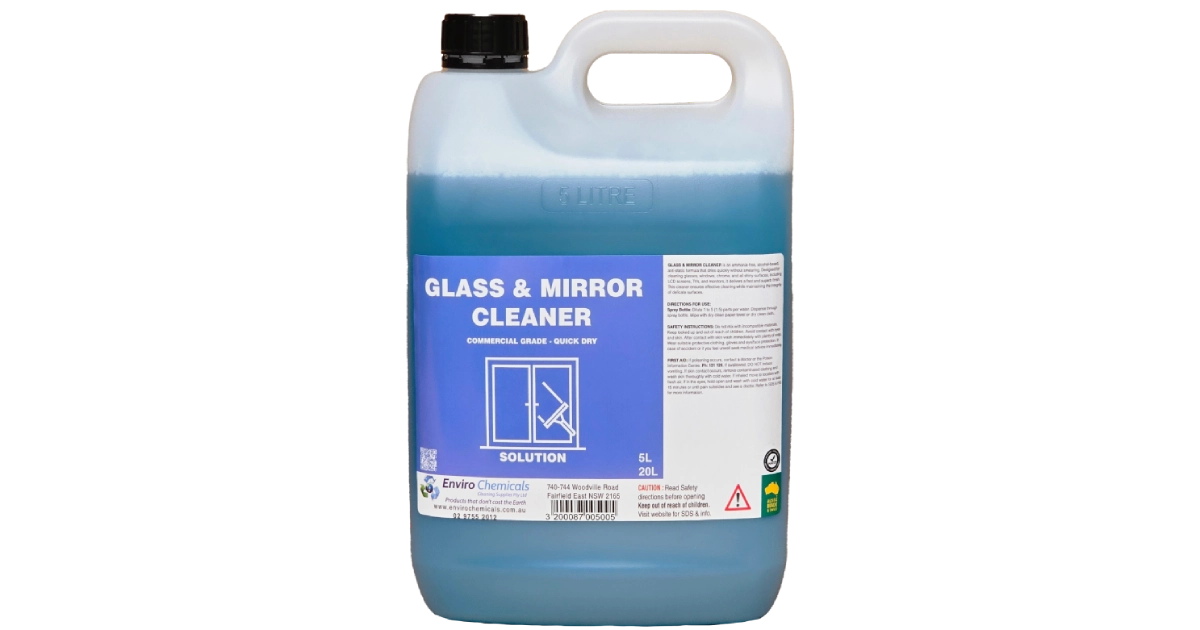Glass Mirror Cleaner Concentrated Core Range