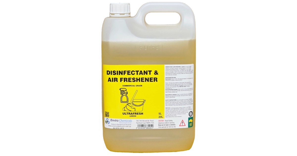 Disinfectant Lemon Core Range