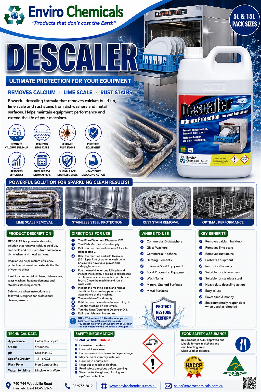 Dishwasher Descaler
