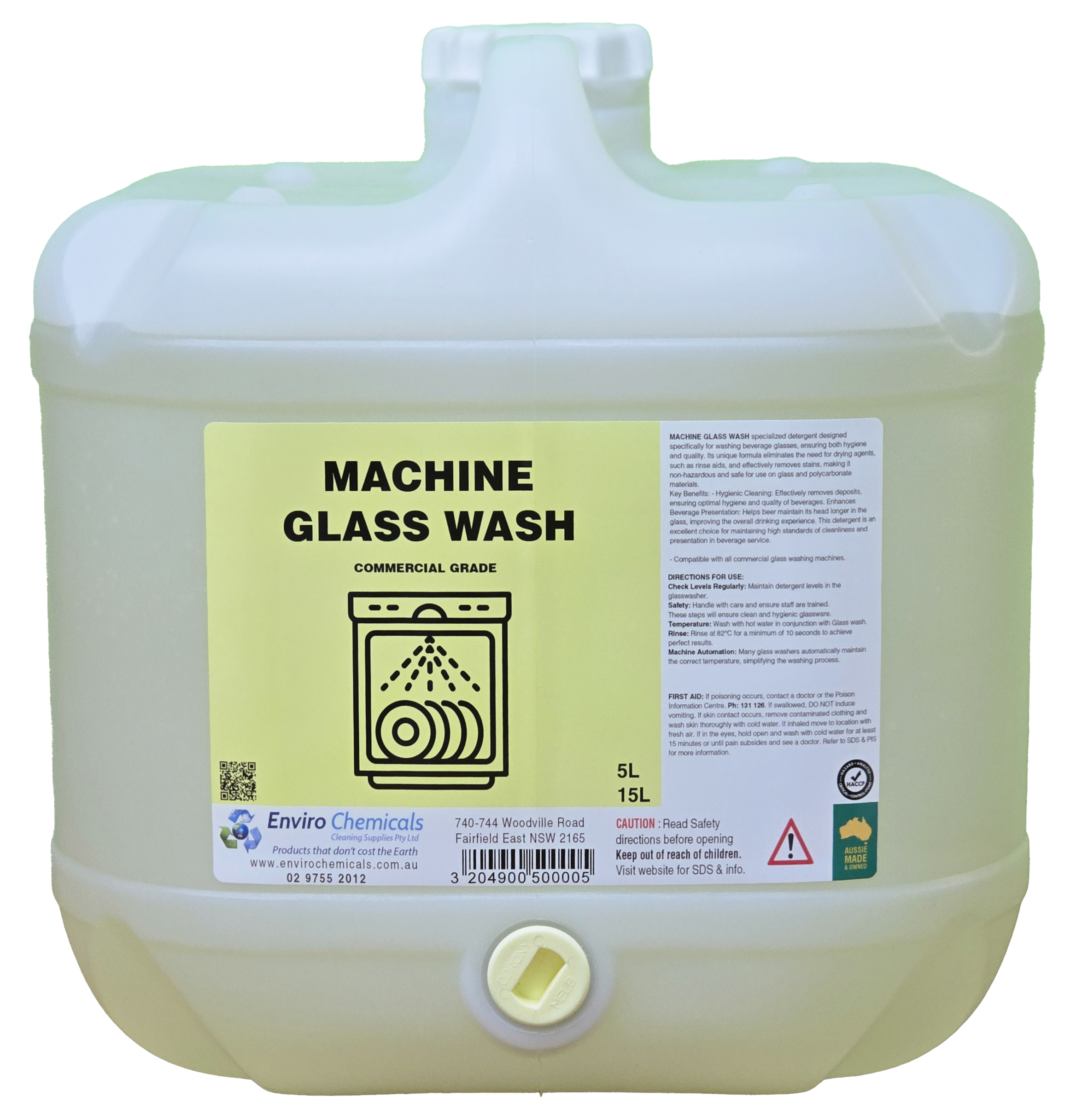 Machine Glass Washing Liquid