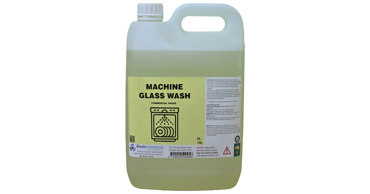 Machine Glass Washing Liquid Core Range