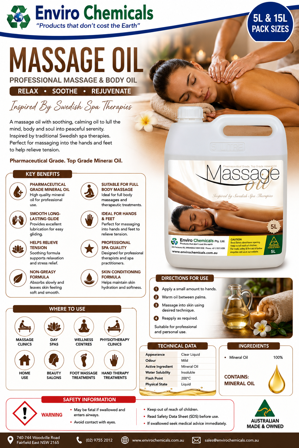 Massage Oil all Natural