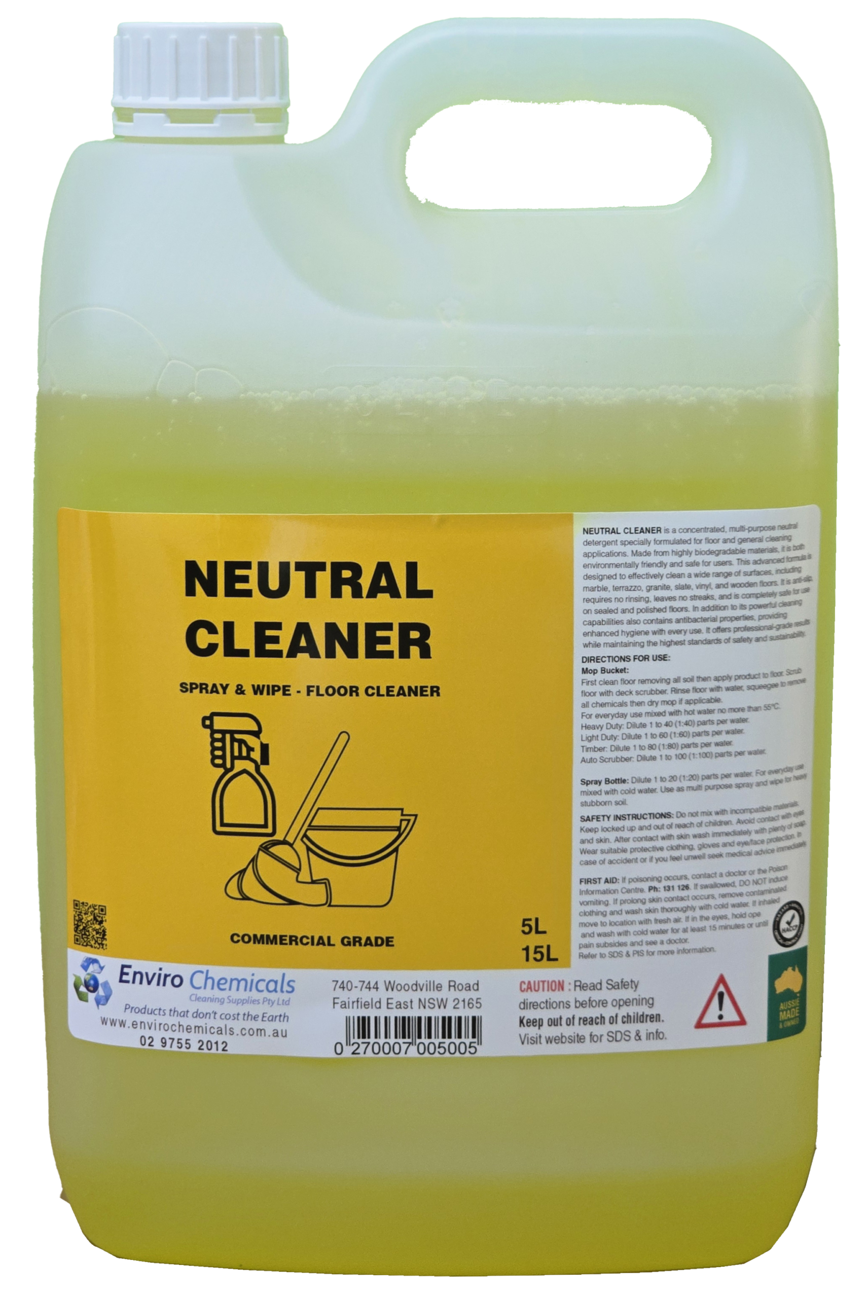 Neutral Cleaner Core Range