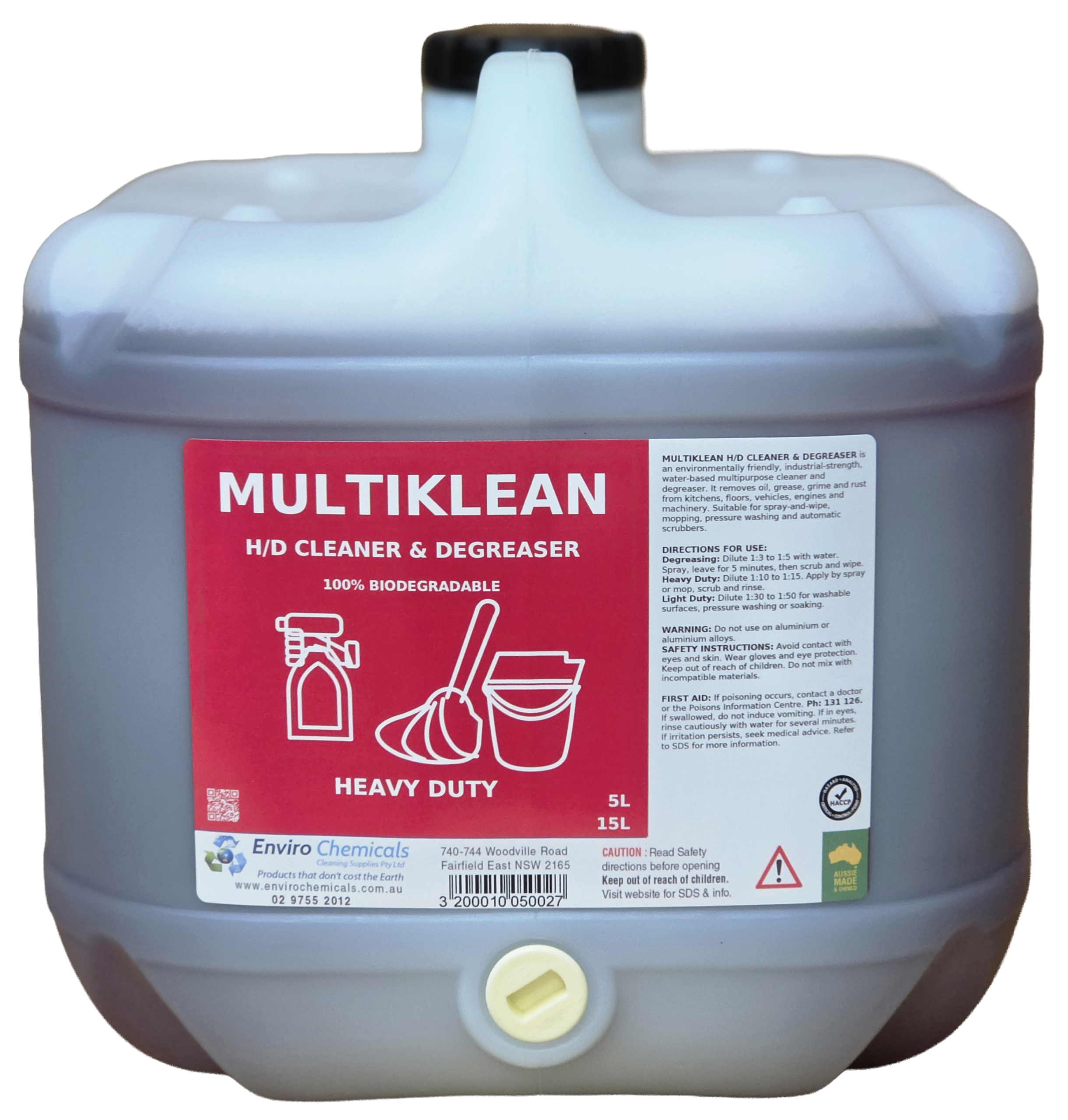 MultiKlean H/D Cleaner Degreaser